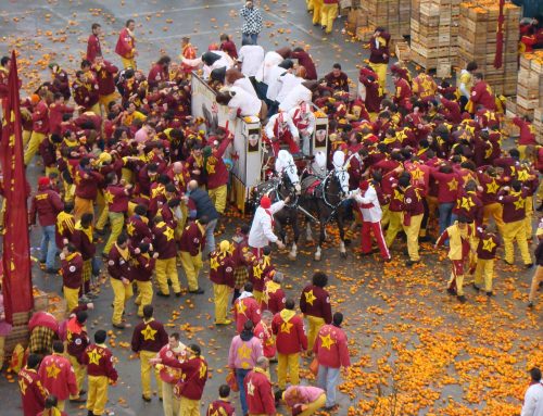 Ivrea : a unique Carnival celebration with medieval roots