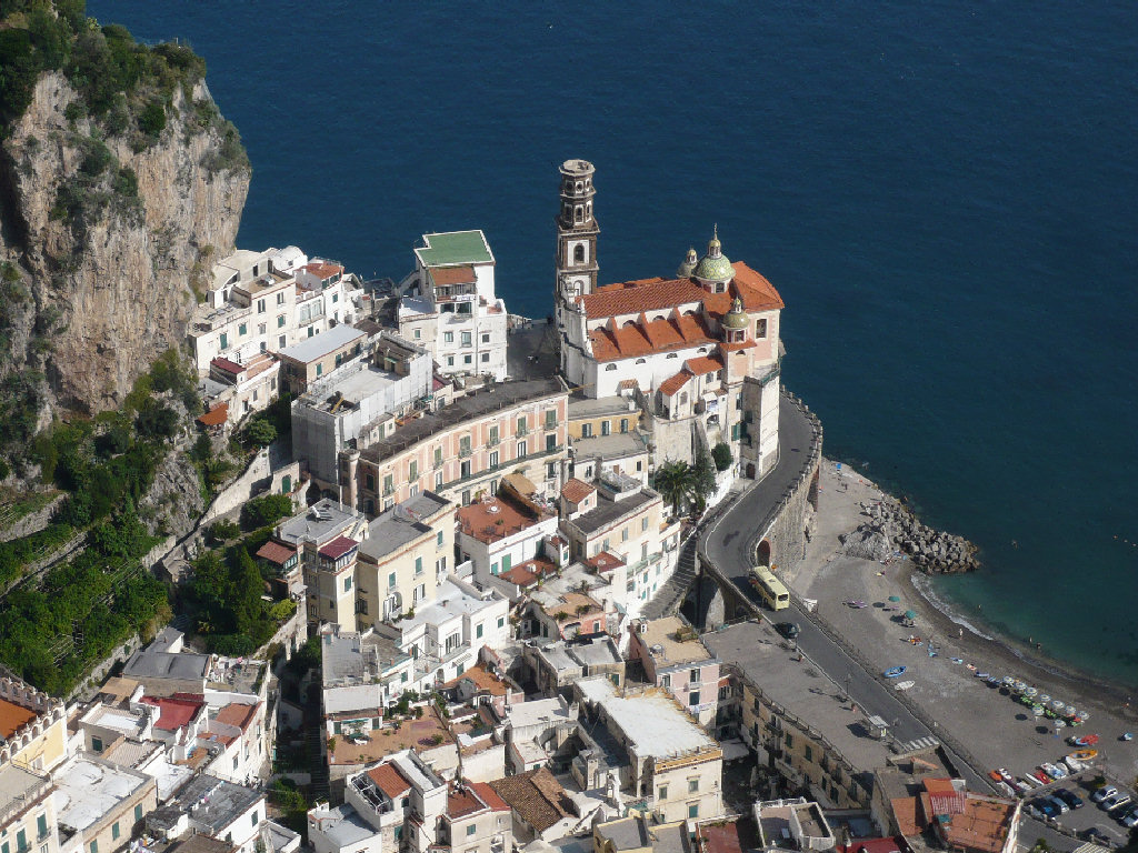 Perched over the sea, Atrani is a lesser known but historically rich town in Amalfi's Coast